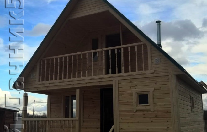 3 Брусовая баня Б-9, 6×6, 63 м², Московская область, Раменский район, СП «Константиновское» (10)